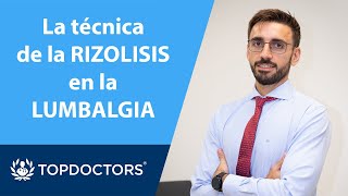 📣 Cómo puede la RIZOLISIS evitar que el DOLOR LUMBAR cronifique❓ - Dr. Morales (2/5) | Top Doctors