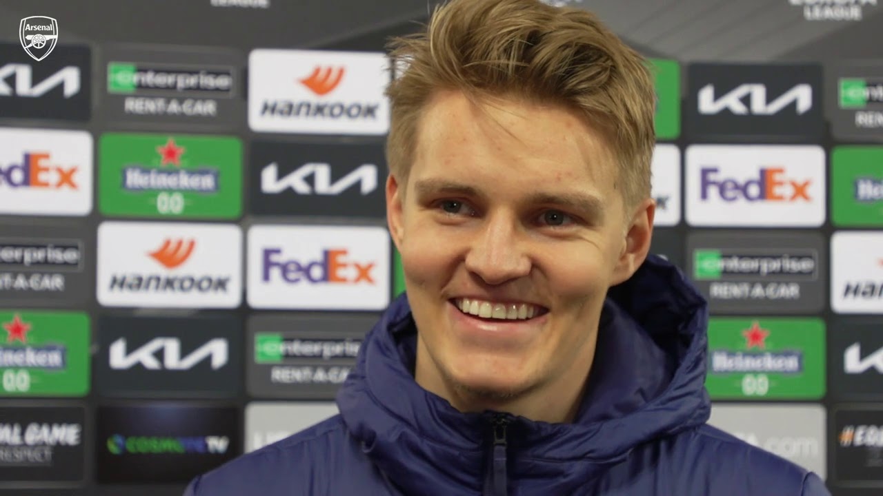 Martin Odegaard on his first Arsenal goal & a great away win - Olympiacos 1-3 Arsenal