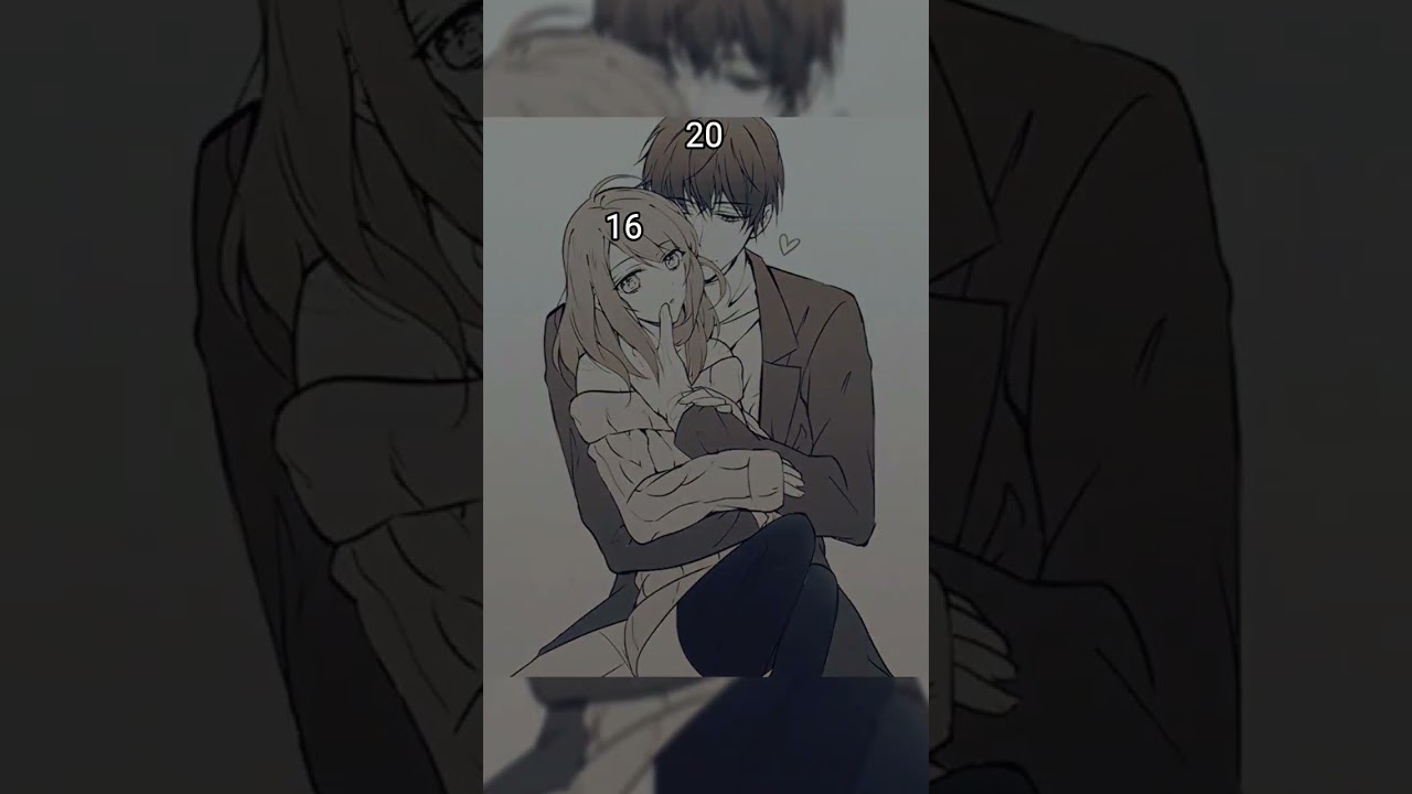 Love story High school girl 12 and boy 16 #anime #song #manhwa @cute_babe_106