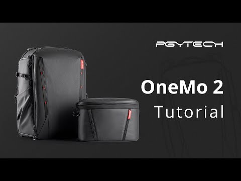 How to organize PGYTECH OneMo 2 Backpack | Tutorial and Tips
