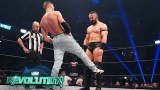ORANGE CASSIDY TRIED AT AEW REVOLUTION  ORDER THE 