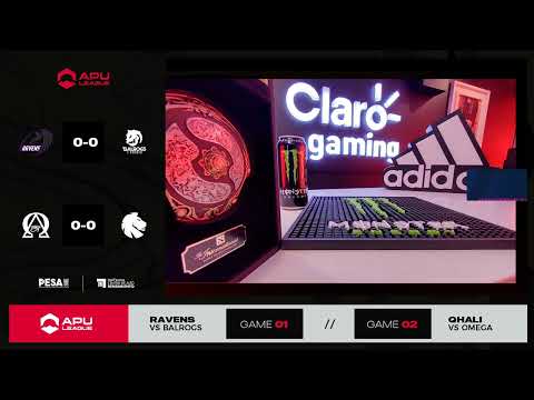 [EN] Ravens vs Balrogs & Qhali vs Omega Gaming | Claro Gaming Apu League S5: Day 1