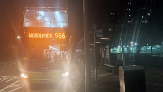Tower Transit Bus Service 966 Man ND323F A95 Euro VI Batch 1 SG6071T