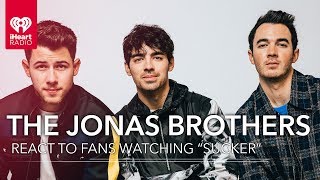 The Jonas Brothers React To Fans Watching &quot;Sucker&quot; Video For The First Time!