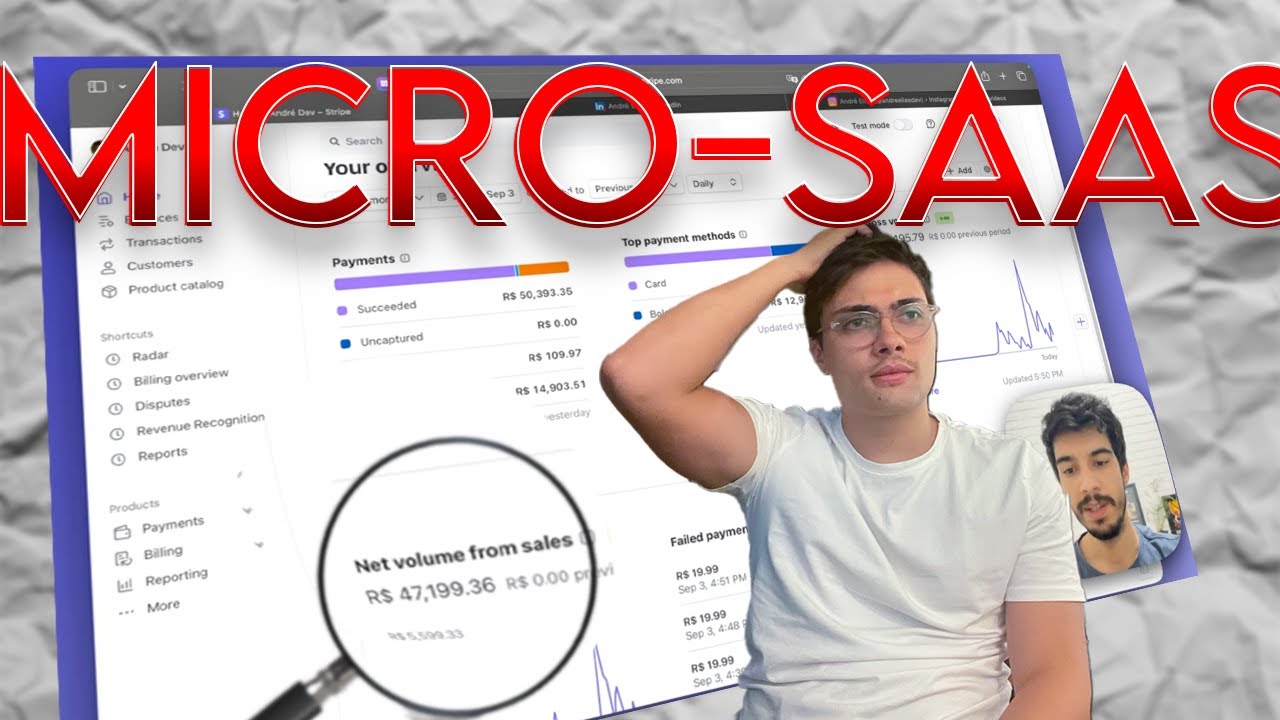 Ele fez 40k com esse SaaS em 40 dias - to mudando minha estratégia