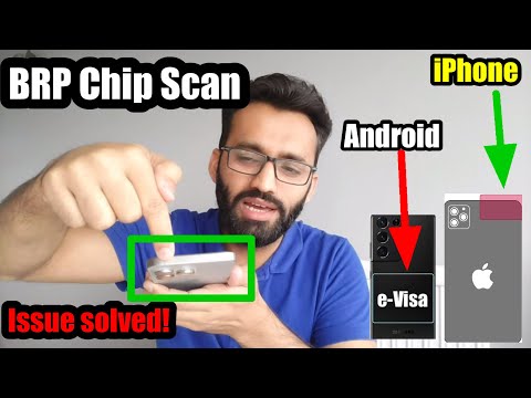 Difficulty in Scanning BRP Chip? | Must watch | eVisa |