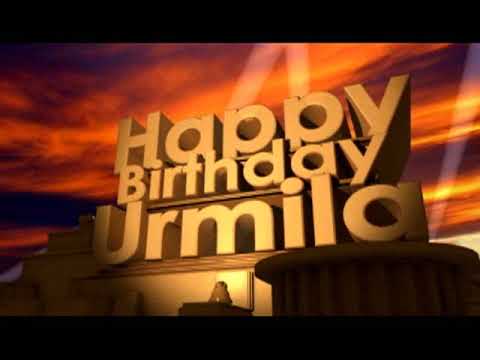 Happy Birthday Urmila
