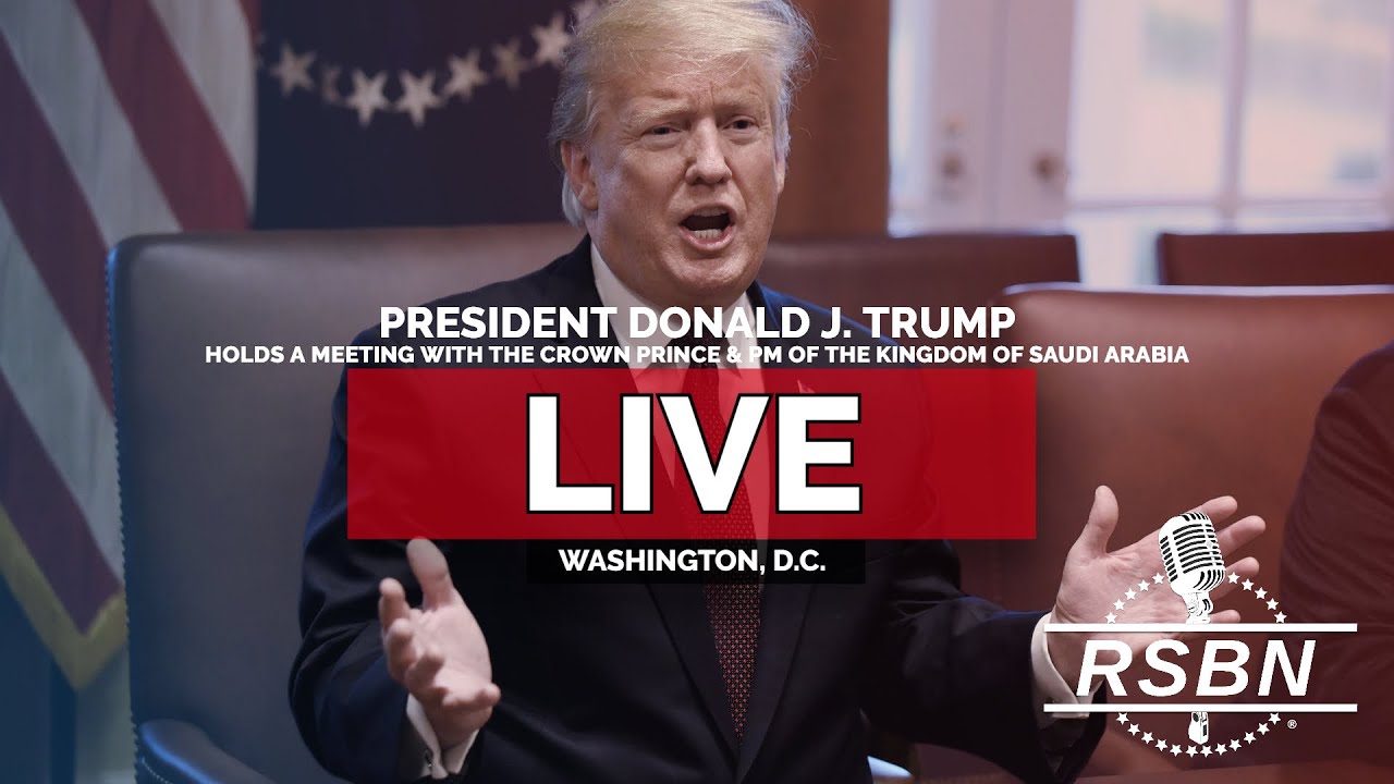 LIVE: Pres. Trump Holds Meeting With the Crown Prince & PM of the Kingdom of Saudi Arabia - 11/18/25