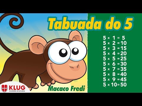Karaokê da Tabuada do 5 - Macaco Fredi