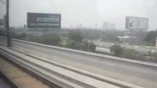 preview picture of video 'Bangkok Airport RailLink Car Window'