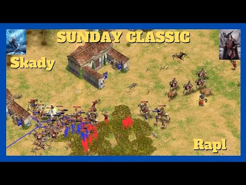 THE SUNDAY CLASSIC IS BACK | Rapl (Odin) vs Skady (Zeus) #aom #ageofempires