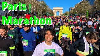 Paris Schneider Electric Marathon, パリマラソン！