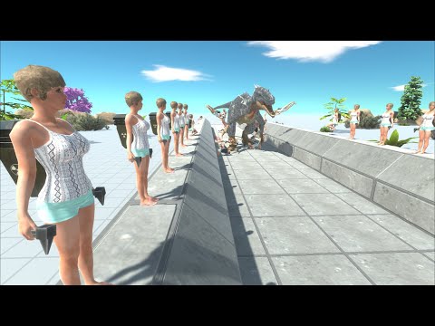 Suicide Sue Team Explode every unit on the Death Route - Animal Revolt Battle Simulator