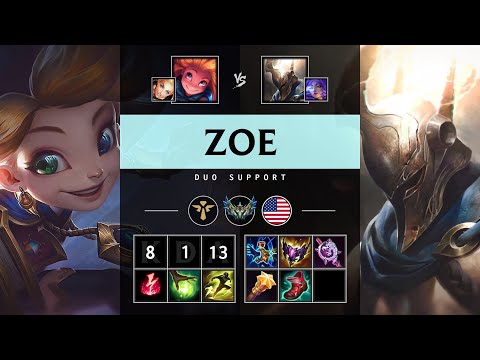 Zoe Support vs Pantheon - NA Challenger Patch 25.15