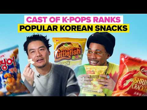 Cast of K-Pops! Ranks Popular Korean Snacks
