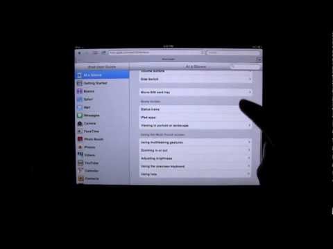 iPad: How to Show the Bookmark Bar | H2TechVideos