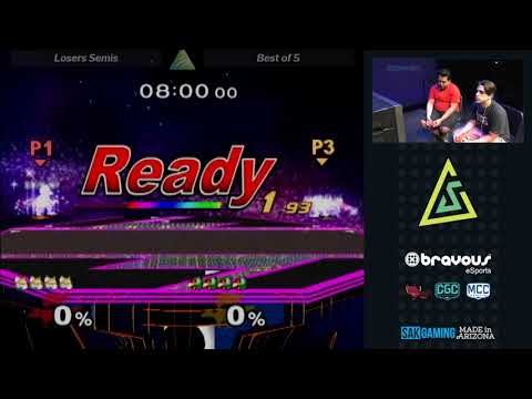 Super Ascension Melee Losers Semi-Finals - Yingling (Falco) vs Meerkat (Fox, Marth)