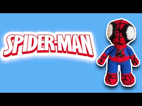 #spiderman #amigurumi paso a paso tutorial #crochet subtítulos