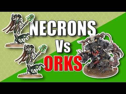 Core Necrons Vs Orks 9th Edition 40k Battle Report