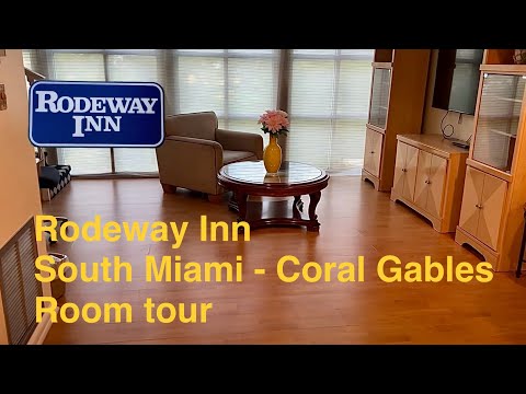 Rodeway Inn South Miami - Coral Gables room tour.