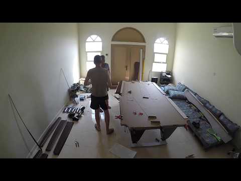 9ft pool table restauration