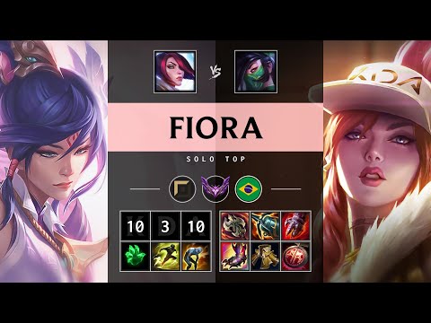 Fiora Top vs Akali - BR Master Patch 25.06
