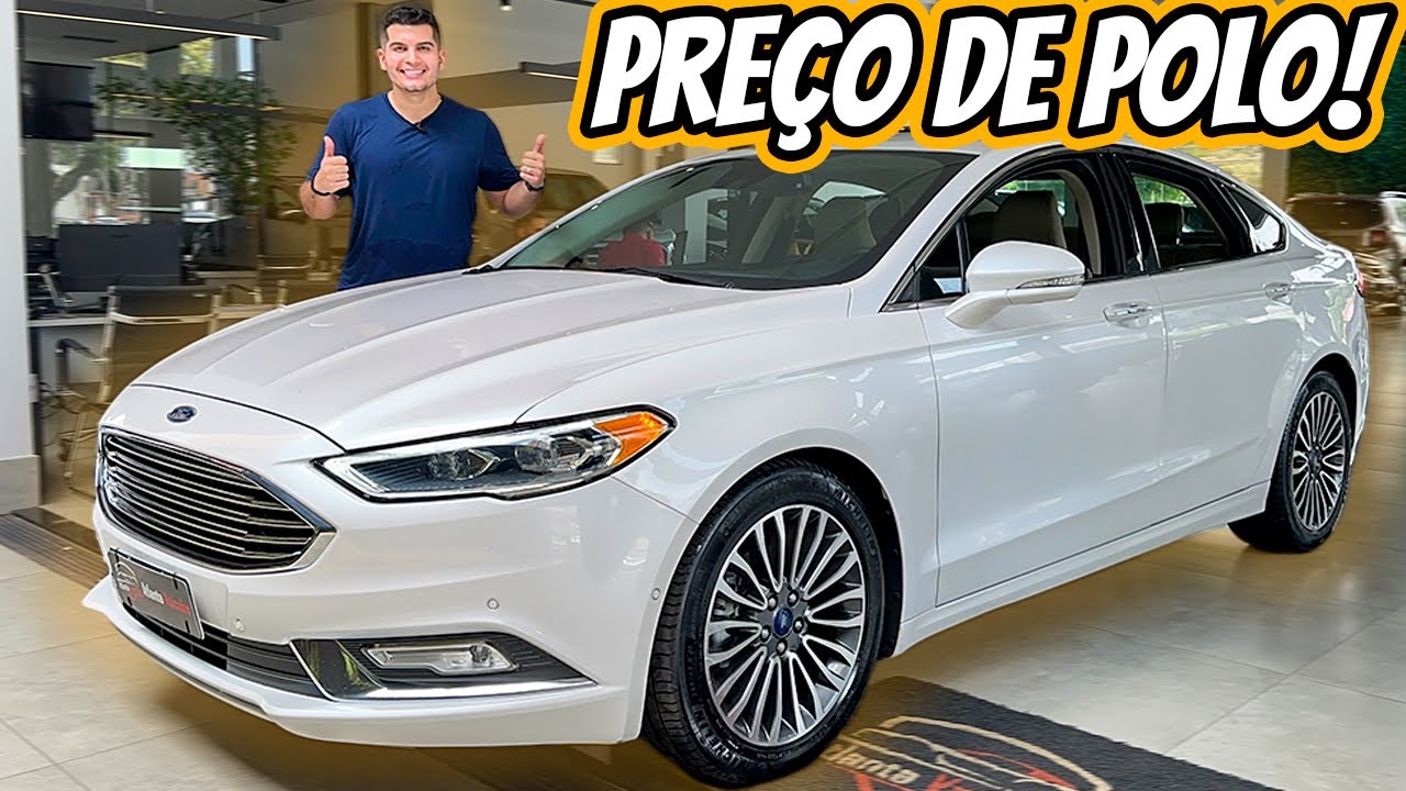 Ford Fusion Titanium AWD 2017 - O motor solta fumaça branca igual FUMACÊ
