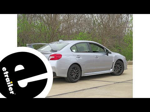 etrailer | Installation Guide for the Curt Trailer Hitch Receiver on a 2017 Subaru WRX