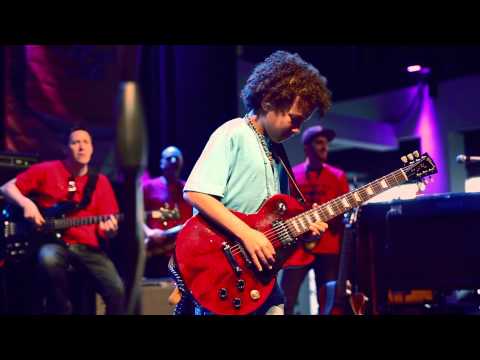 Brandon Niederauer "TAZ" Ripping a solo at Fiya Fest 2014