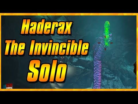 Haderax The Invincible Solo Made EASY