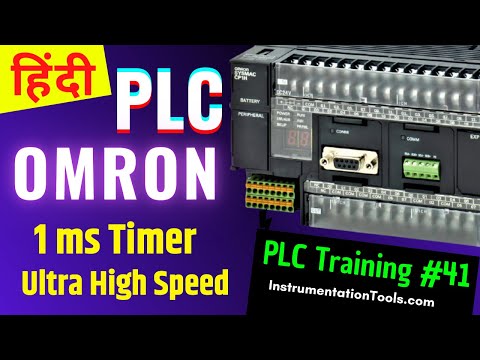 One millisecond Timer - Omron PLC Programming Complete Course