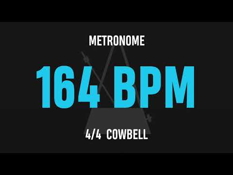 164 BPM 4/4 - Best Metronome (Cowbell)