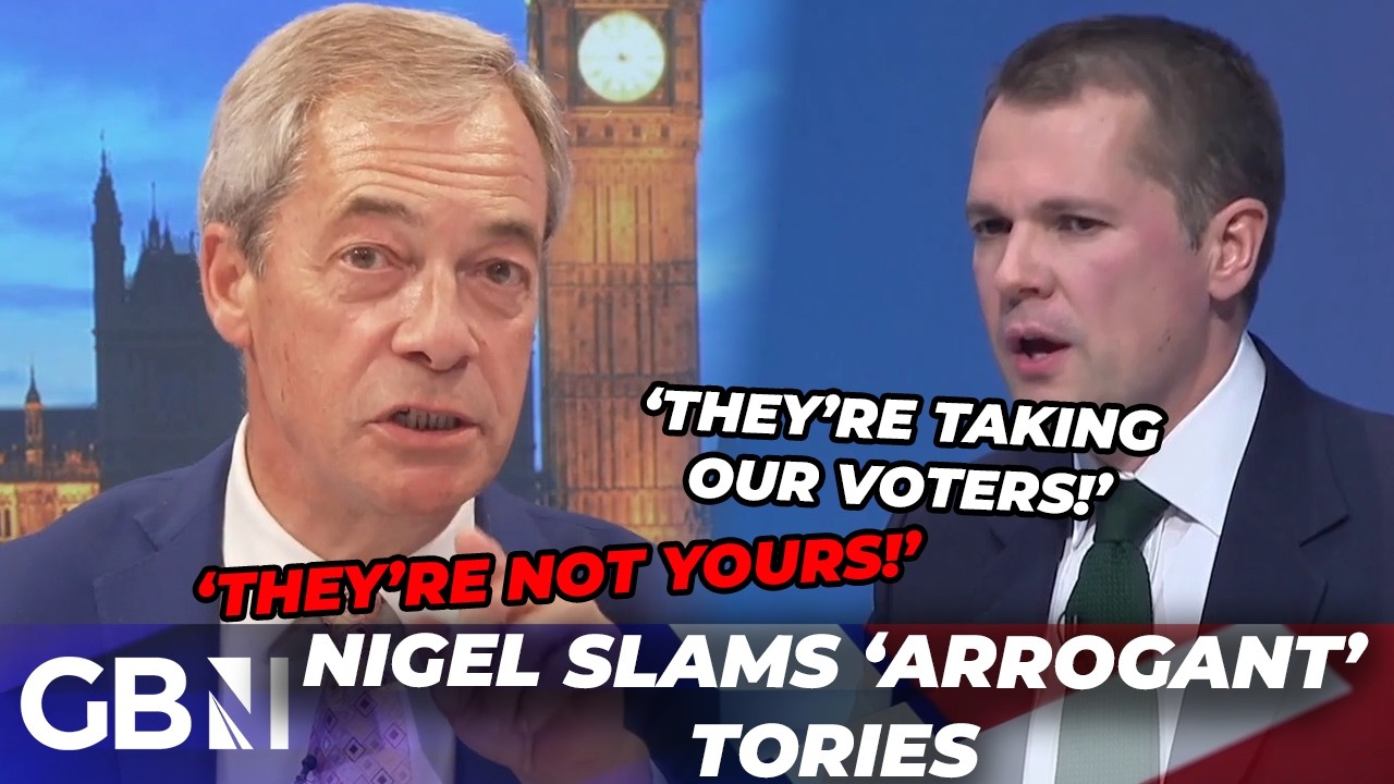 Nigel Farage slams ‘DELUDED’ Tory Party as Conservatives attempt to ‘retire’ him and Reform UK