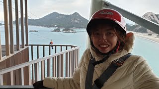 preview picture of video '#เที่ยวเกาหลี ทะเลหน้าหนาว ที่#선유도해수욕장 (ประมวลภาพ)'
