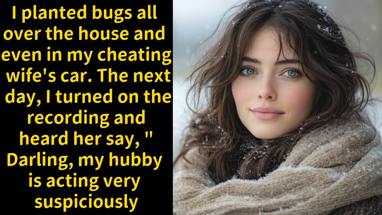 I planted bugs all over the house and even in my cheating wife's car. The next day, I turned on the.
