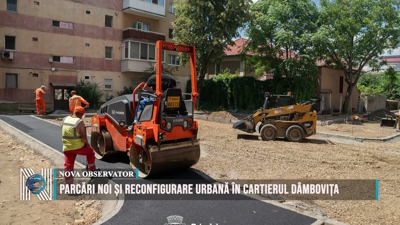 Parcări noi și reconfigurare urbană în cartierul Dâmbovița