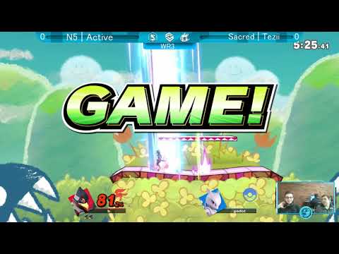 Sacred Sanctuary #41 WR4 N5 | Active (Falco) vs Sacred | Tezii (Mewtwo)