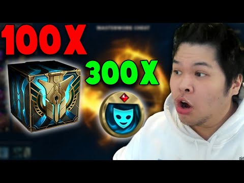 Opening 100+ Hextech Chests and Rerolling 300+ Skin Shards in 1 Sitting