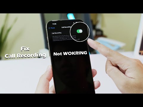 2 Methods Fix Call Recording Not Working on iOS 18 – iPhone