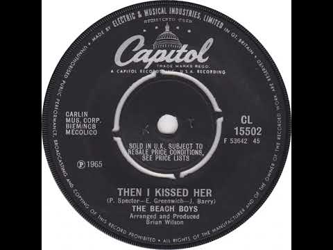 UK New Entry 1967 (122) The Beach Boys - Then I Kissed Her