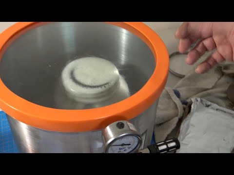 Stabilizing maple burl