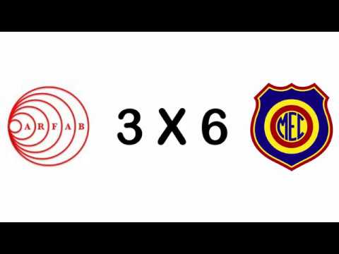 GOLS SEMIFINAL ESTADUAL SUB 16 - ARFAB 3 X 6 MEC 09/12/2017