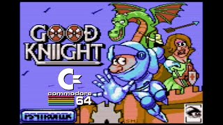 GOOD KNIIGHT [C64] Il Cavaliere Parente di Hunchback salva la Principessa dal Drago!(Psytronik 2024)