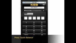 Quick Balance - ASB Mobile Banking