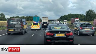 Protesters take to the streets in demand of lower fuel costs