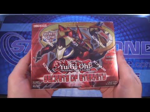 Yugioh Secrets of Eternity 1st Edition Booster Box Opening