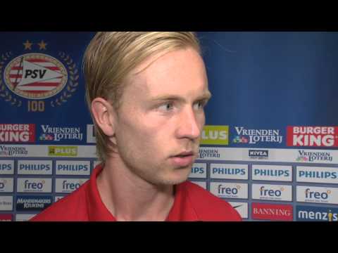 Reactie Daan Bovenberg na afloop van PSV - N.E.C.