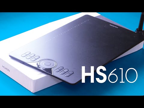 Grafinė planšetė HUION HS610 video