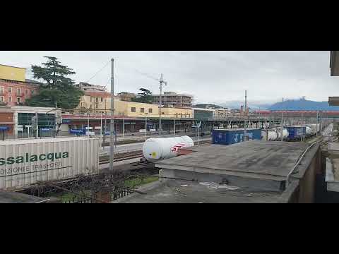 TCS Villa San Giovanni Bolano-Milano Smistamento in partenza dallo scalo merci di Battipaglia.