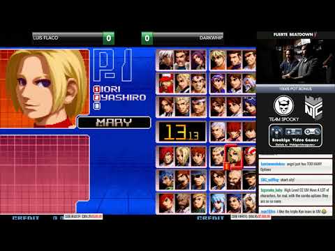 KOF2002 @ Fuerte Beatdown V - Luis Flaco vs Darkwhip [4K/60fps]